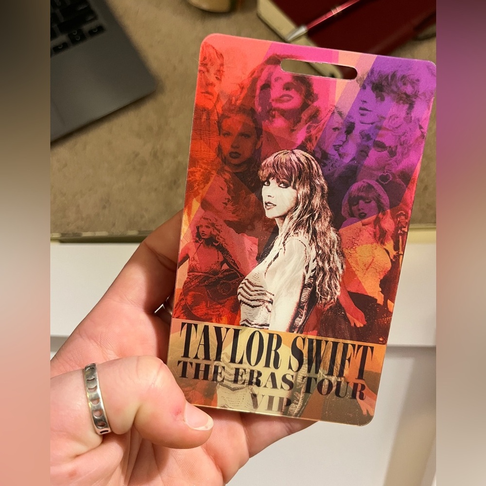 Taylor Swift Eras Tour VIP Lanyard